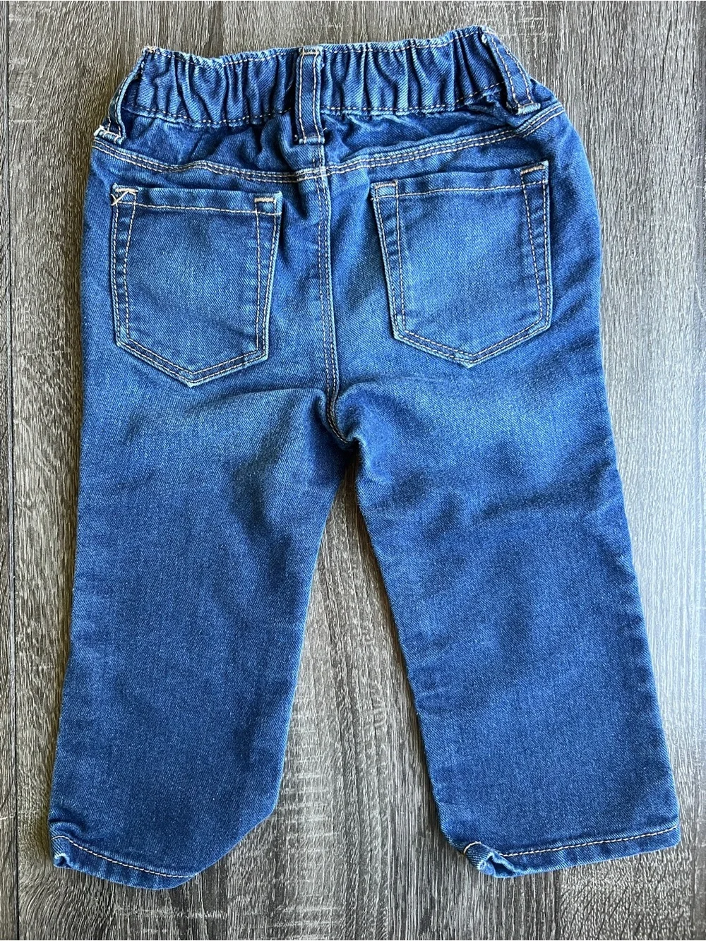 Old Navy Straight Fit Jeans 18-24 Months Dark Wash Denim Pants